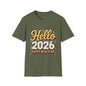 Hello 2026 Happy New Year T-Shirt