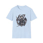 Gothic Demon Hunter T-Shirt — Knight with Wings Illustration