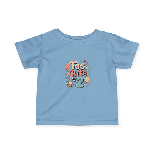 Cute 2nd Birthday Infant Tee