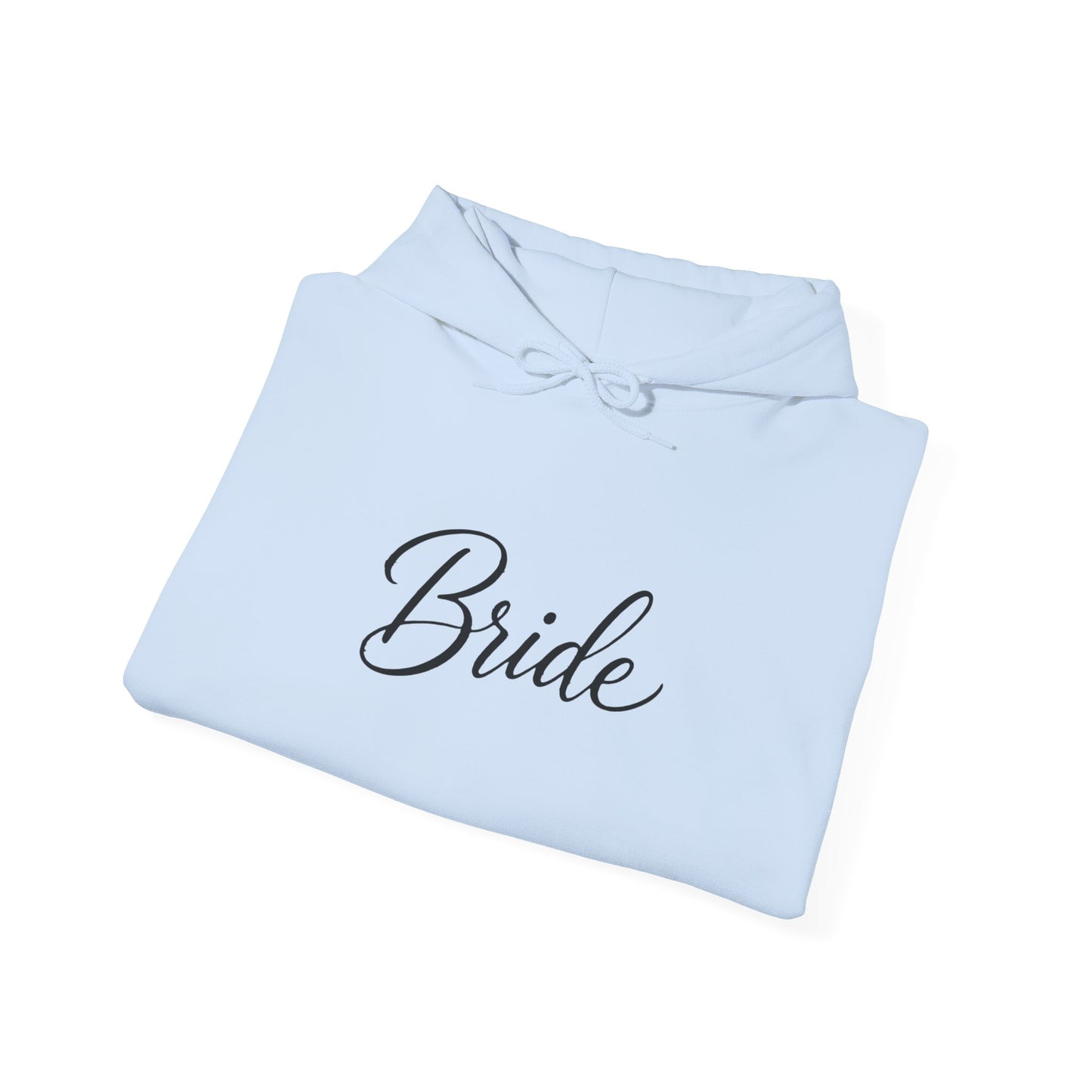 "Bride" Script Hoodie — Bridal Wedding Party Pullover