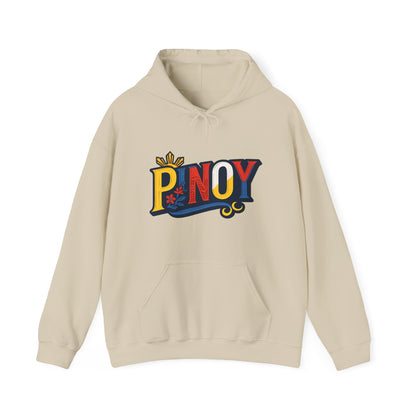 Pinoy Retro Logo Hoodie – Filipino Pride Pullover
