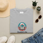 Student Life T-Shirt — Campus Book & Sunrise Design