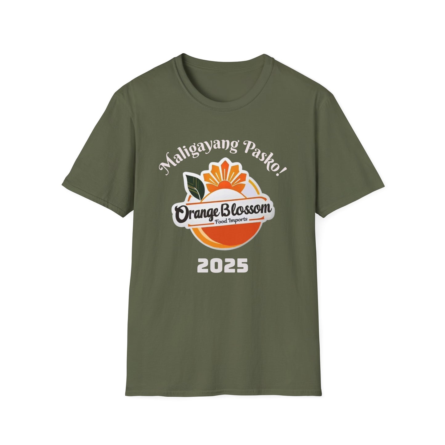 White Christmas Orange Blossom 2025 T-Shirt