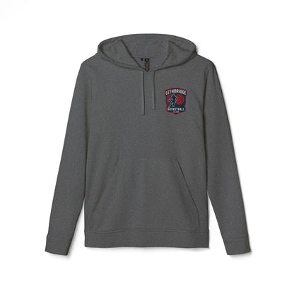 Rebel Basketball League Hoodie — Bold Grunge Basketball Logo