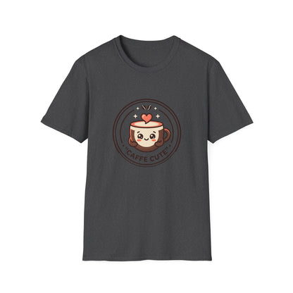 T-Shirt — Caffè Cutie Cute Coffee Cup Graphic Tee