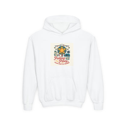 Cozy Holiday Sweatshirt, Youth Hoodie, Christmas Gift, Winter Apparel, Family Celebration Clothing, Fun Christmas Hoodie