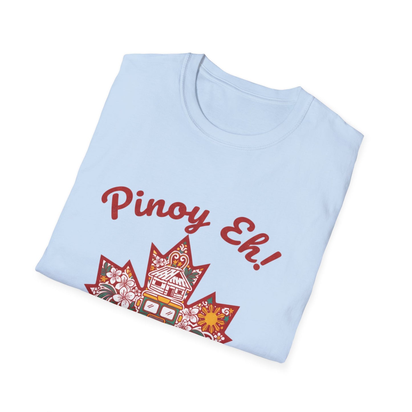 Pinoy Eh! Filipino Maple Leaf T-Shirt — Philippine Pride Canada Design