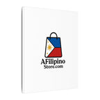 Filipino Flag Tote Logo Canvas Print — AFilipinoStore.com Matte Stretched Wall Art