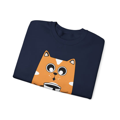 Crewneck Sweatshirt — 'Together Is My Favorite Place to Be' Retro Pocket Design