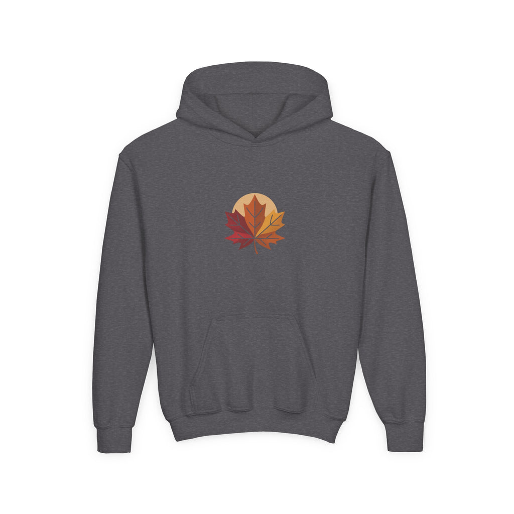 Autumn Leaves Youth Hooded Sweatshirt