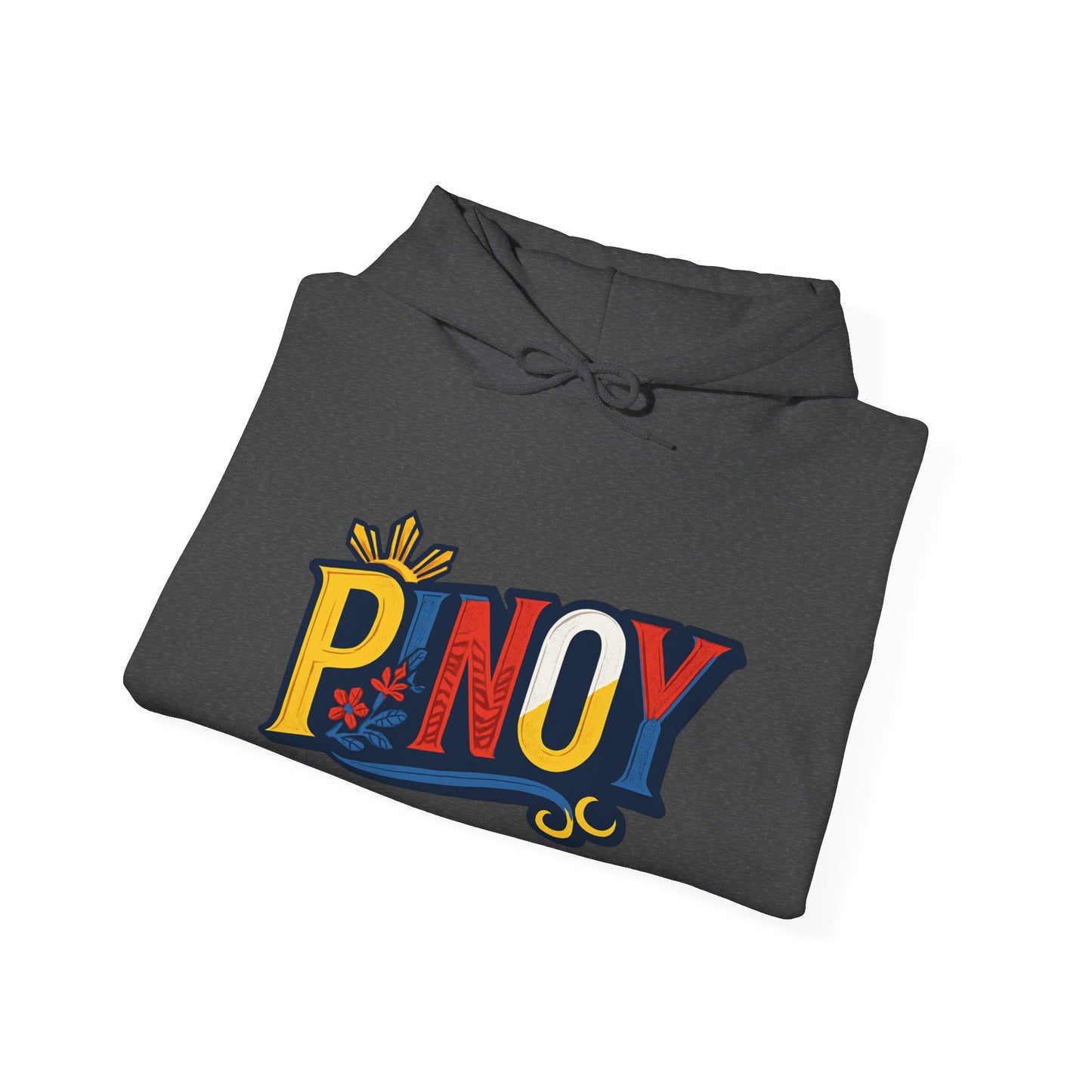 Pinoy Retro Logo Hoodie – Filipino Pride Pullover