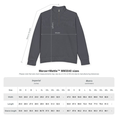 ONE Black Quarter-Zip Pullover - Textured Knit Casual Top