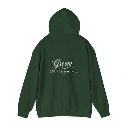 Copy of  "Bride" White Script Hoodie — Bridal Wedding Party Pullover