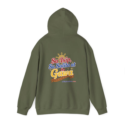 Sa isip sa salita at sa gawa with logo