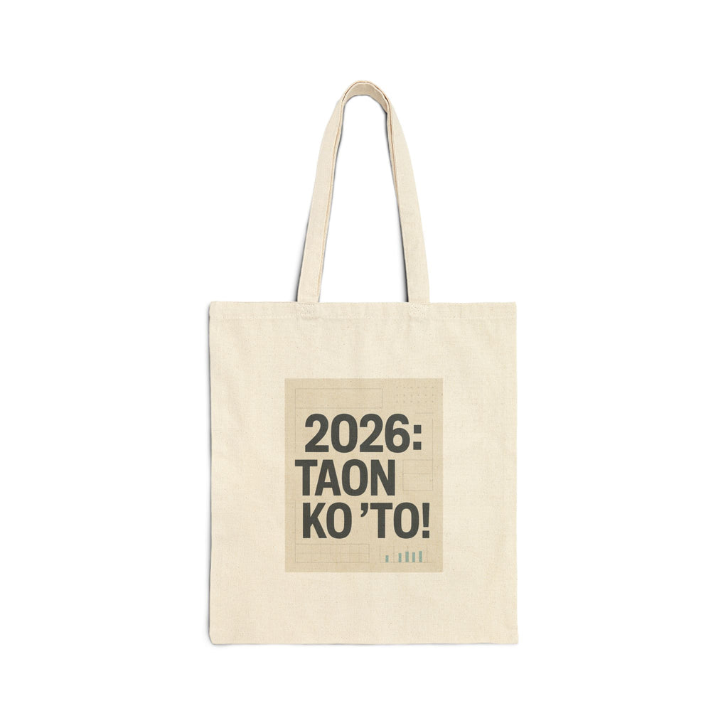 Cotton Canvas Tote Bag
