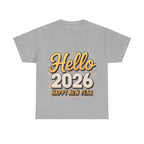 Copy of New Year Celebration Tee - Hello 2026 Happy New Year Design