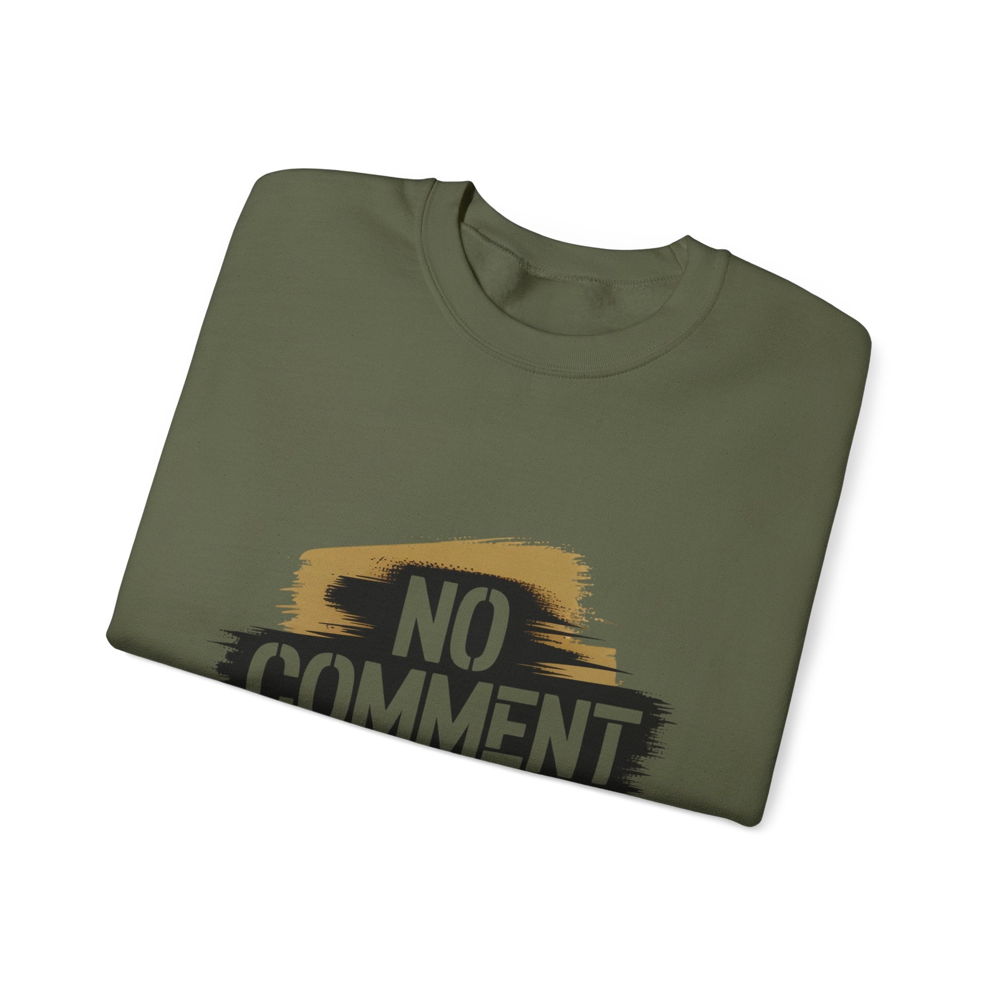 No Comment Heavy Blend Crewneck Sweatshirt