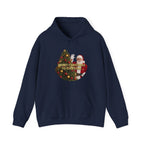 Christmas Hoodie - 'Merry Christmas to Everyone' Front & 'HO, HO, HO!!' Back Holiday Sweatshirt