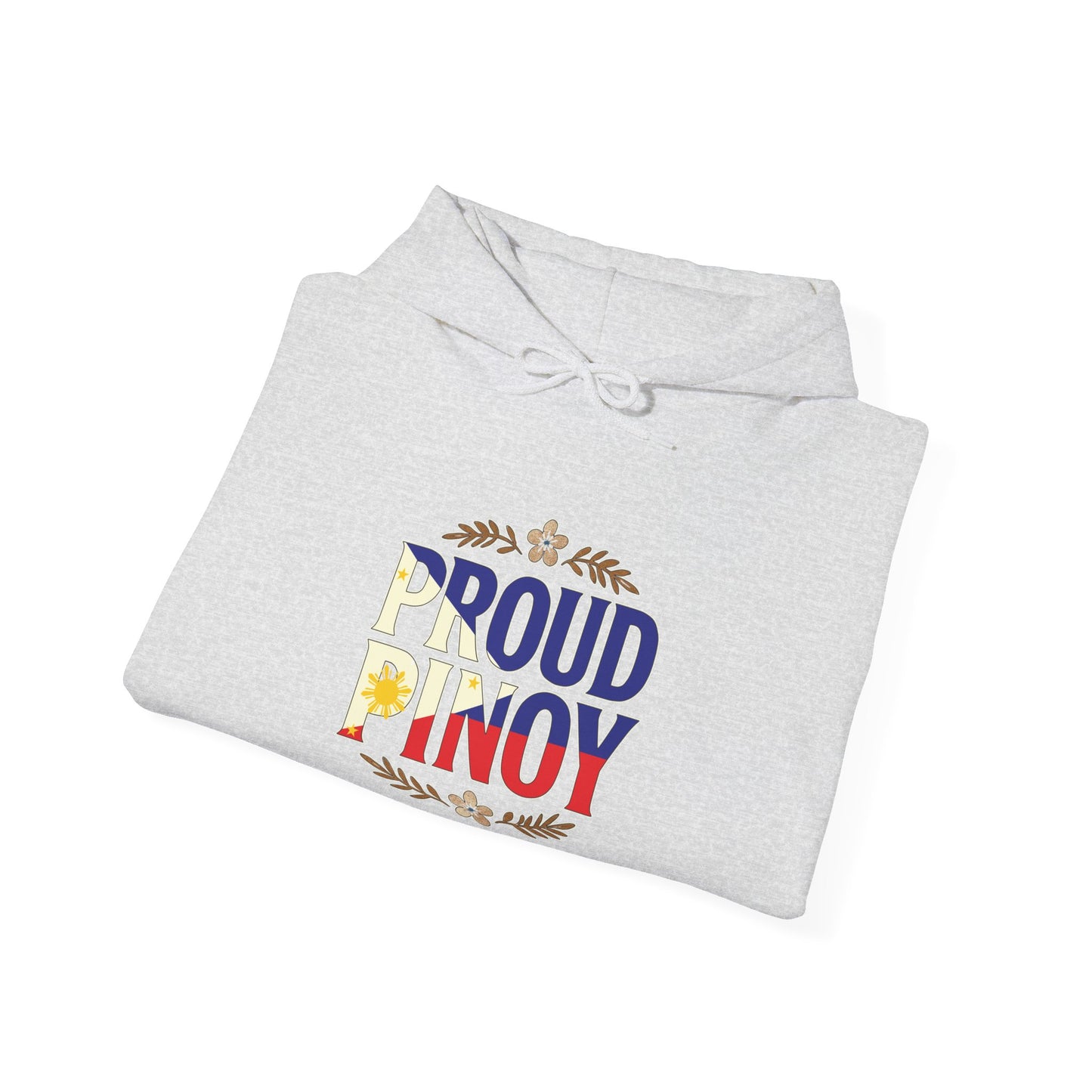 Proud Pinoy  Sa Isip Sa Salita at Sa Gawa Hoodie — Filipino Heritage Pullover
