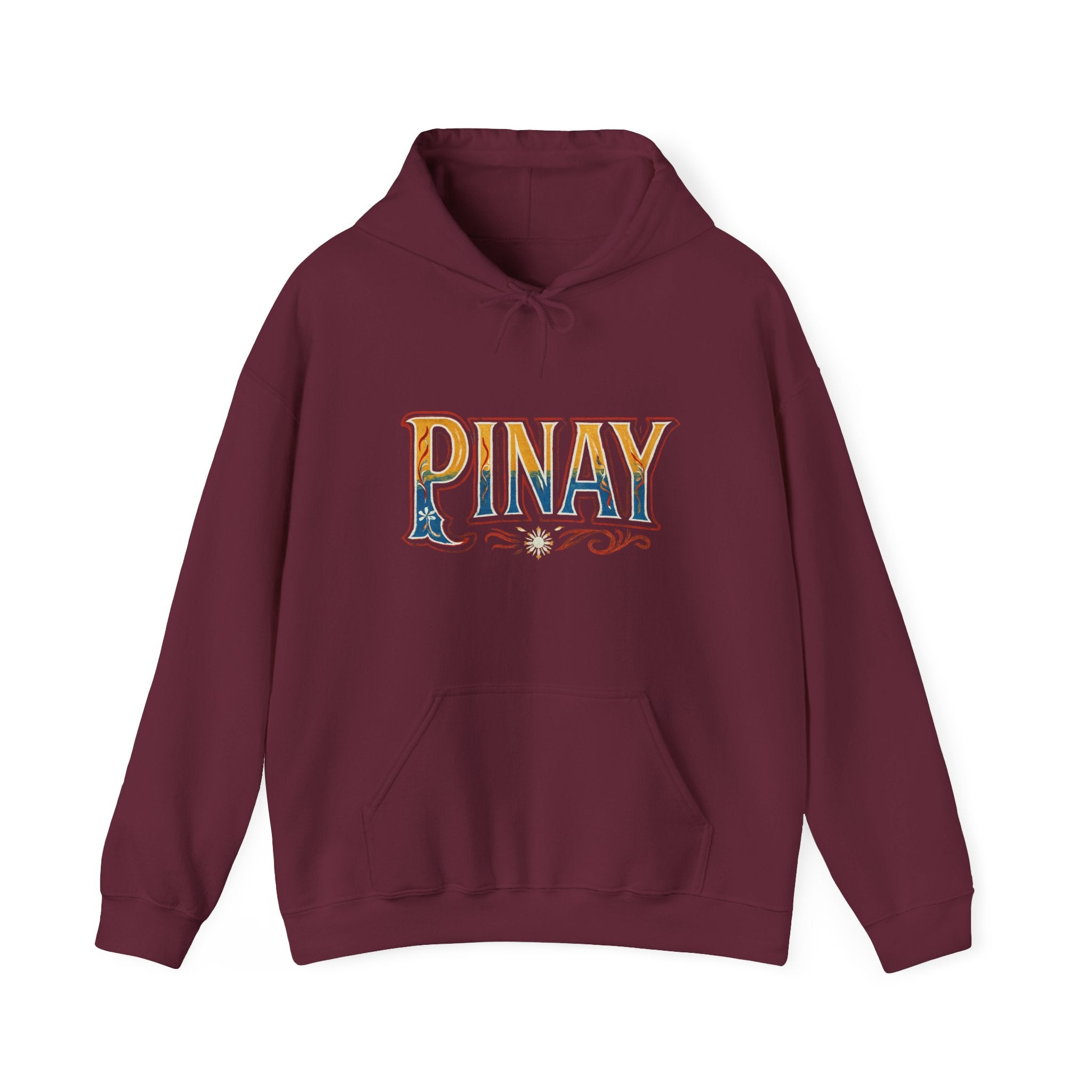Pinay Vintage Lettering Hoodie — Filipino Pride Pullover