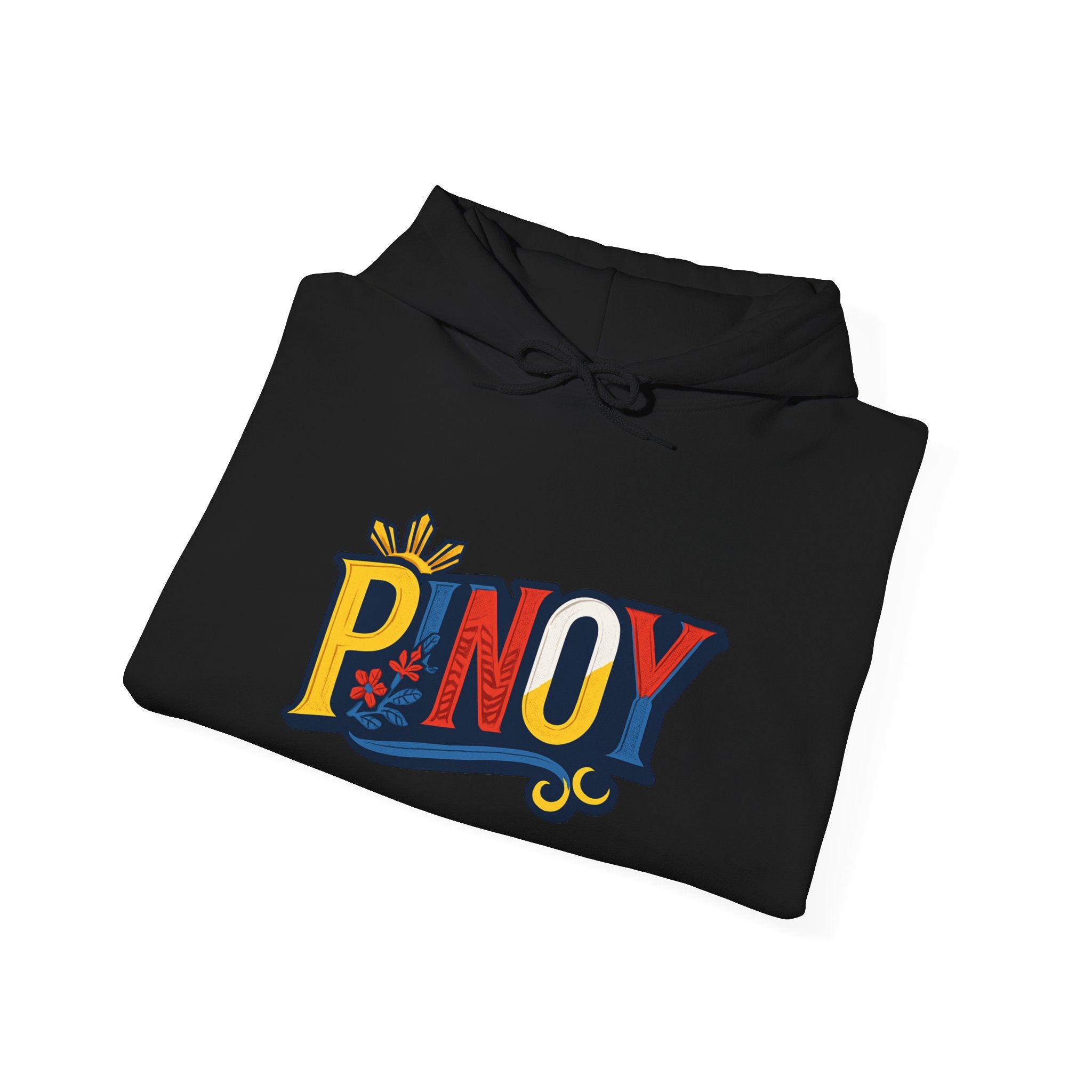 Pinoy Retro Logo Hoodie – Filipino Pride Pullover