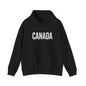 Canada Flag Hoodie – Vintage Canada Text & Maple Leaf Pullover