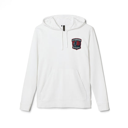 Rebel Basketball League Hoodie — Bold Grunge Basketball Logo