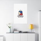 Filipino Flag Tote Logo Canvas Print — AFilipinoStore.com Matte Stretched Wall Art