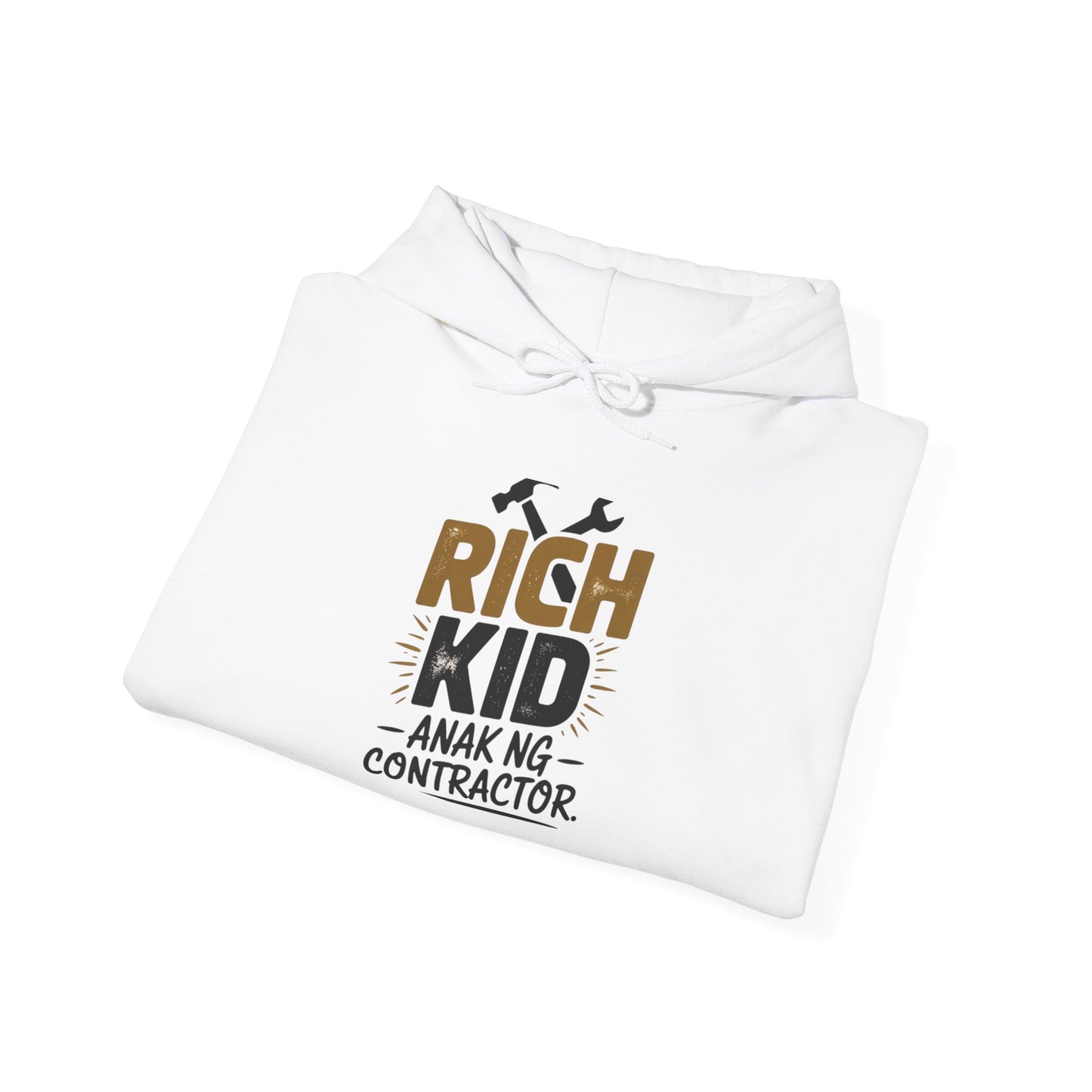 Rich Kid Anak ng Contractor Unisex Heavy Blend™ Hooded Sweatshirt