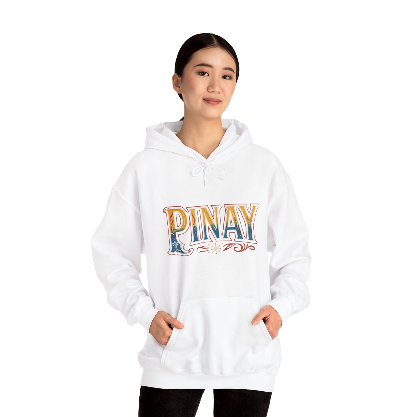 Pinay sa Isip sa Salita at sa Gawa — Filipino Pride Pullover Hoodie