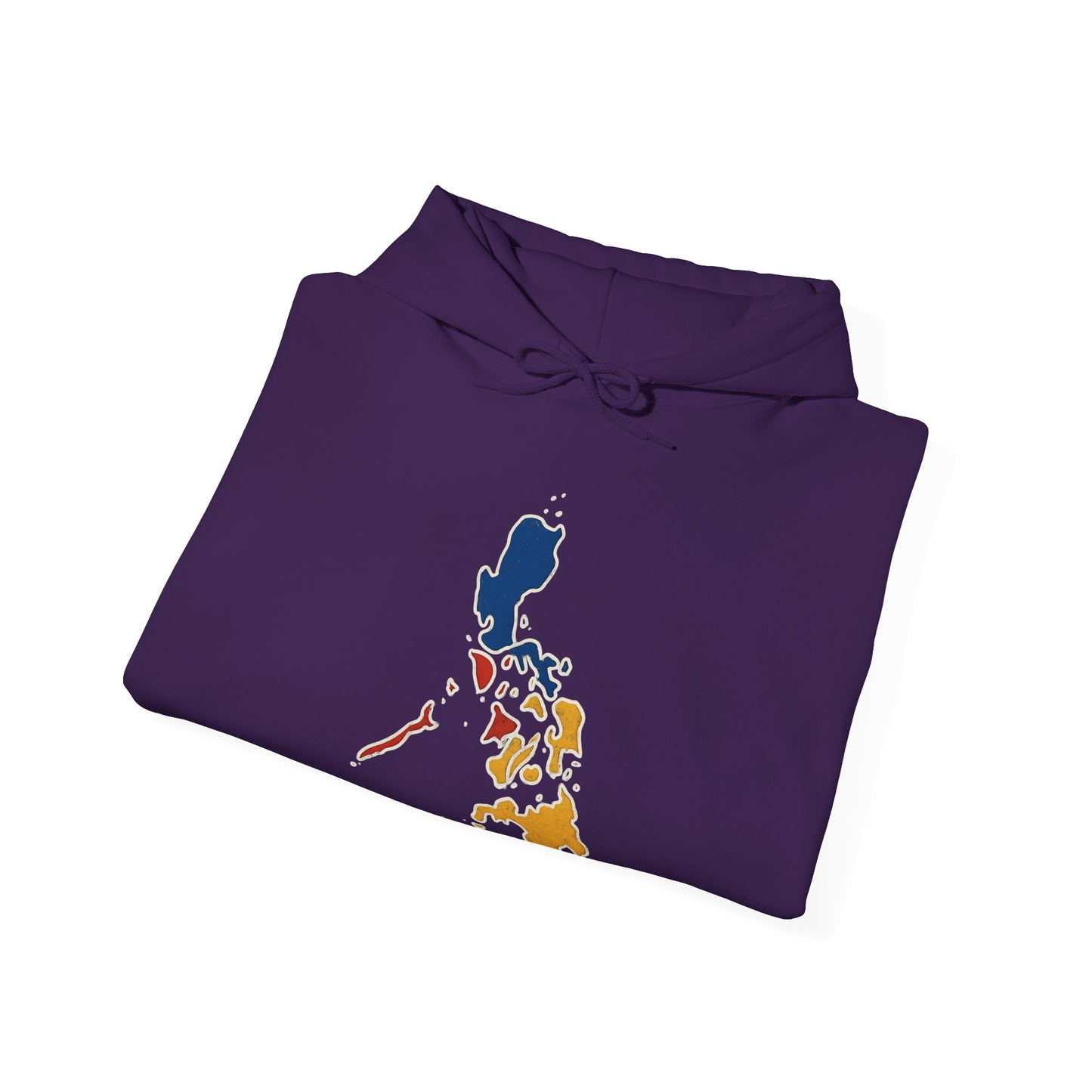 Philippines Map & Heraldic Eagle Hoodie — Filipino Pride Pullover