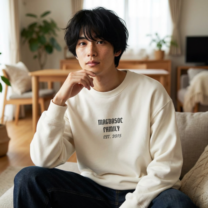 Crewneck Sweatshirt — Personalized Pullover