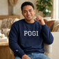 Embroidered POGI Sabi ng nanay ko Crewneck Sweatshirt — Bold Filipino Pride Pullover