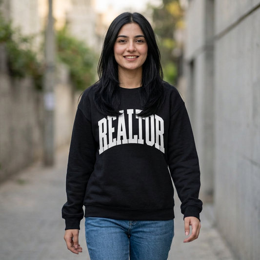 Realtor Crewneck Sweatshirt — Classic Realtor Logo Pullover