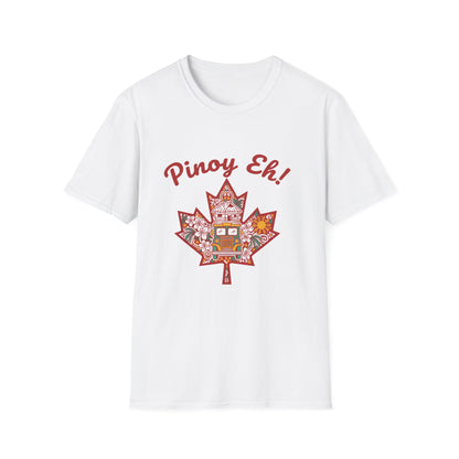 Pinoy Eh! Filipino Maple Leaf T-Shirt — Philippine Pride Canada Design