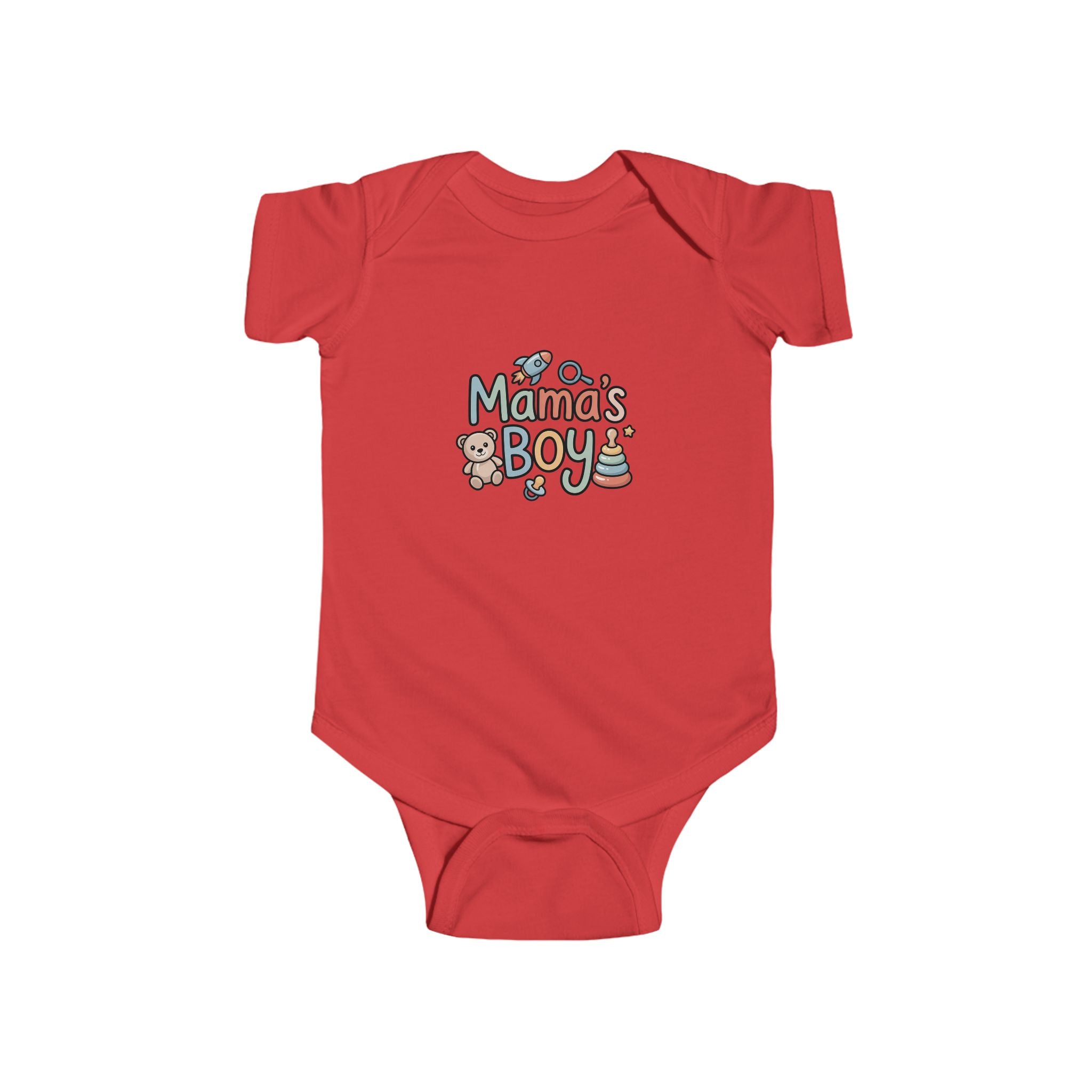 Mama's Boy Infant Bodysuit - Cute and Comfy Baby Onesie for Newborns