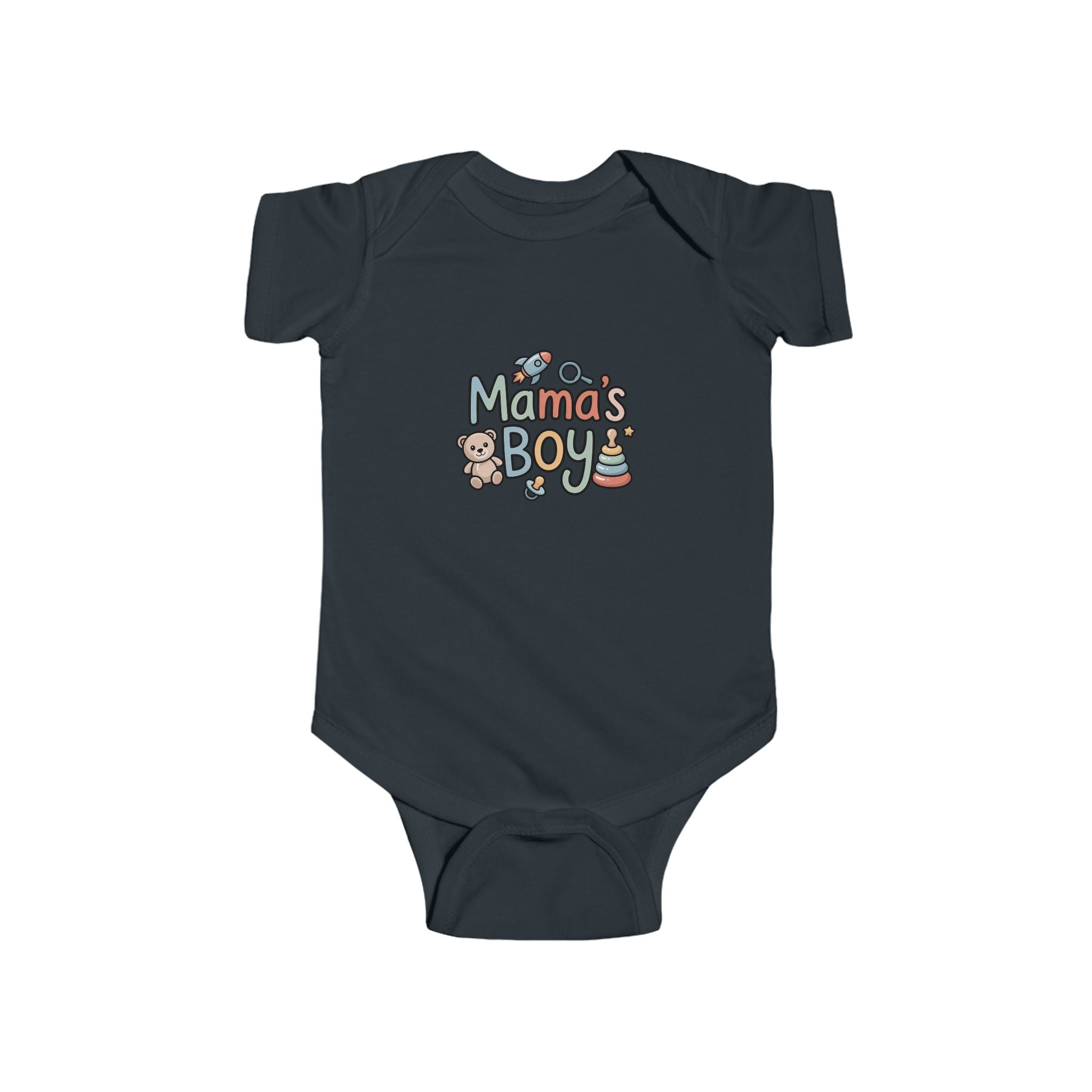 Mama's Boy Infant Bodysuit - Cute and Comfy Baby Onesie for Newborns