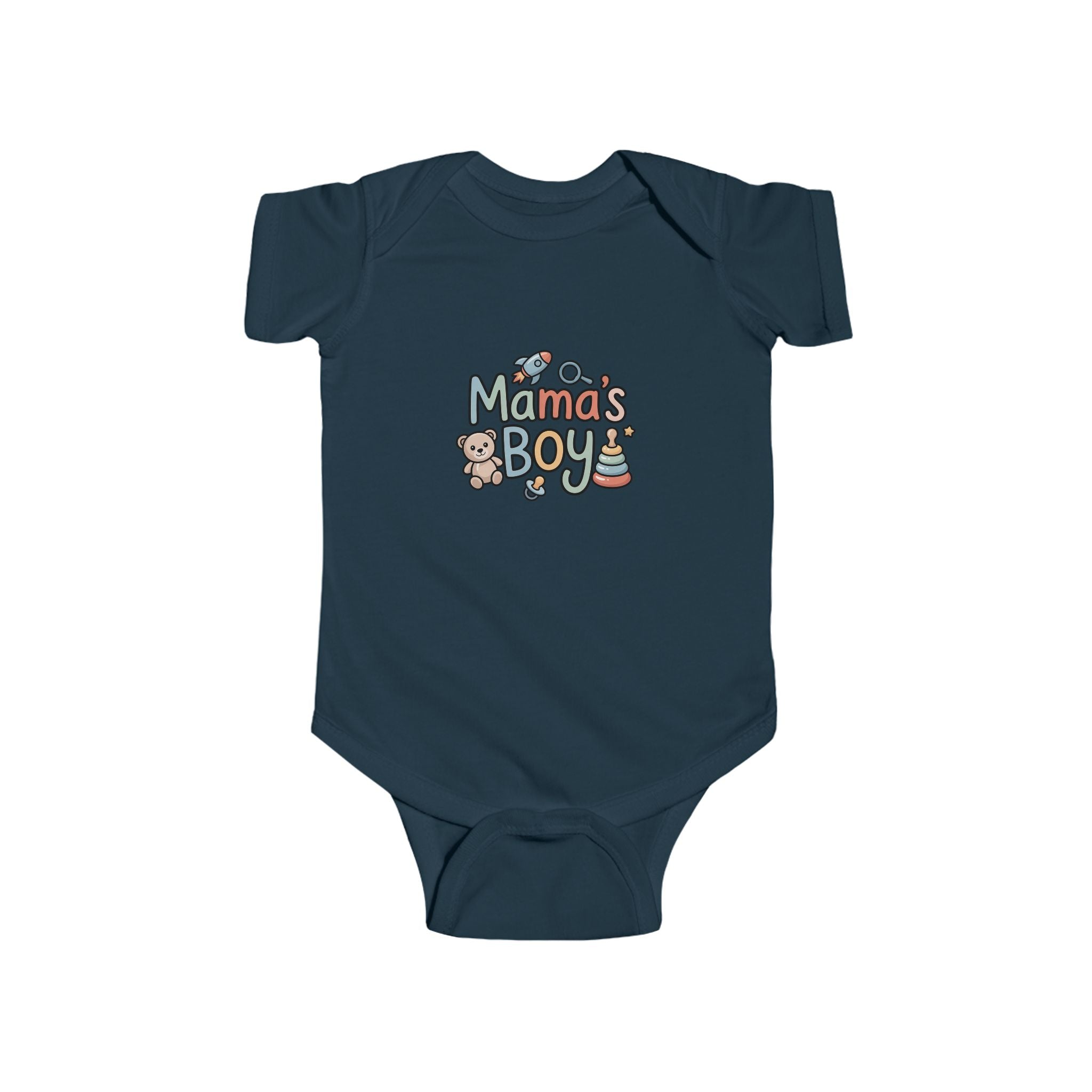 Mama's Boy Infant Bodysuit - Cute and Comfy Baby Onesie for Newborns