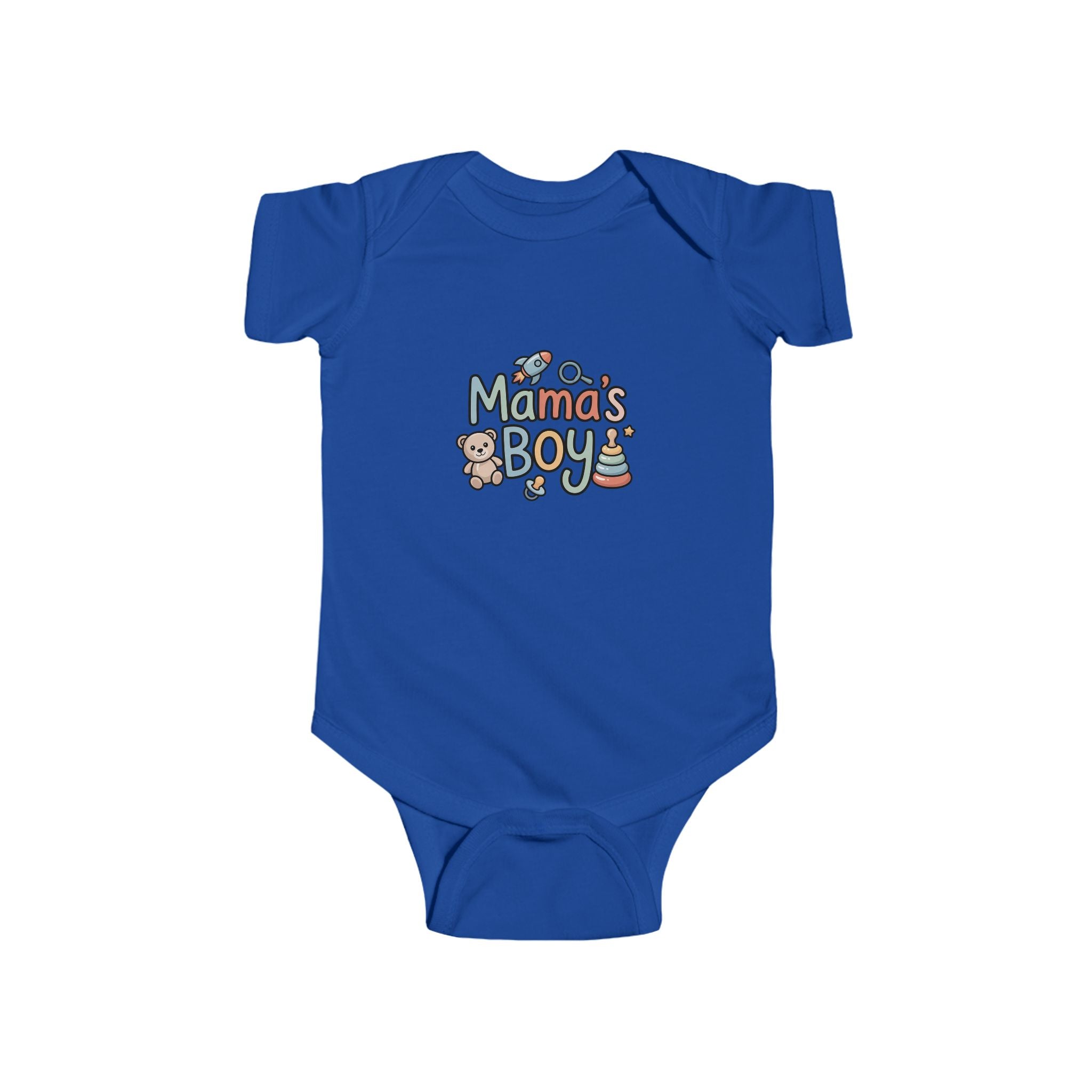 Mama's Boy Infant Bodysuit - Cute and Comfy Baby Onesie for Newborns