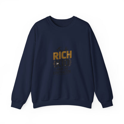 Rich Kid Anak ng Contractor Unisex Heavy Blend™ Crewneck Sweatshirt