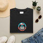Student Life T-Shirt — Campus Book & Sunrise Design