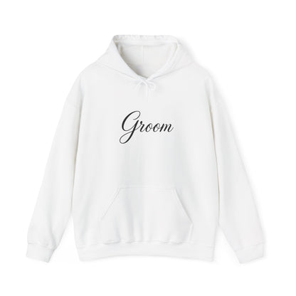 "Groom" Script Hoodie — Bridal Wedding Party Pullover