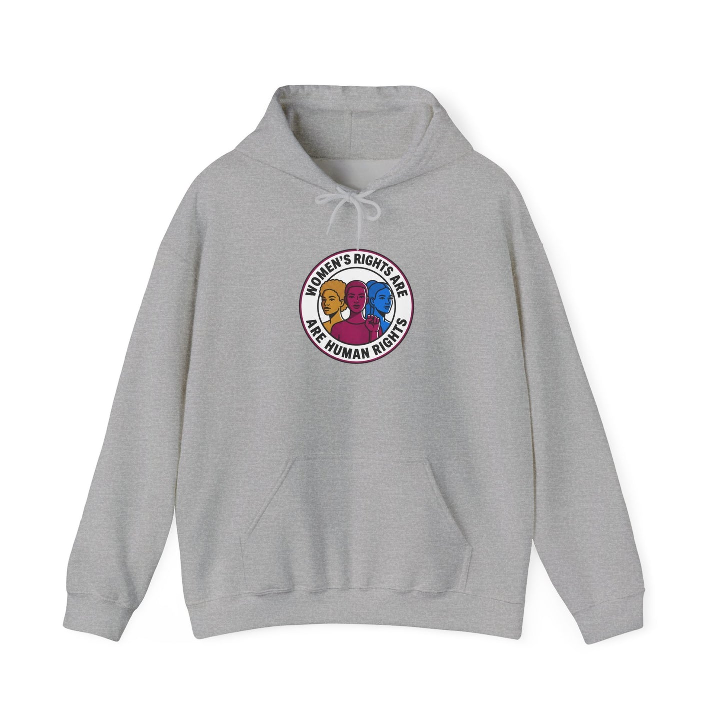 Women's Rights Badge Hoodie | feminism, equality
