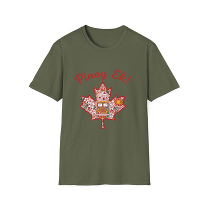 Pinoy Eh! Filipino Maple Leaf T-Shirt — Philippine Pride Canada Design