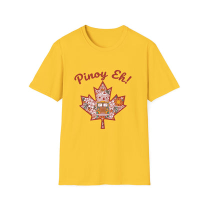 Pinoy Eh! Filipino Maple Leaf T-Shirt — Philippine Pride Canada Design