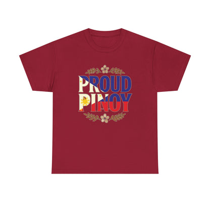 Proud Pinoy T-Shirt – Filipino Flag Pride Tee
