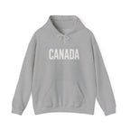 Canada Flag Hoodie – Vintage Canada Text & Maple Leaf Pullover