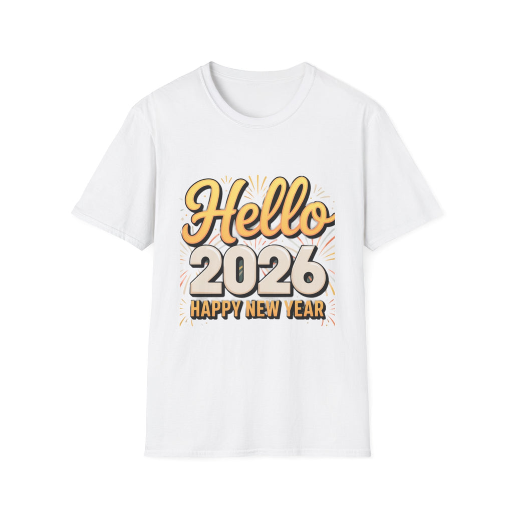 Hello 2026 Happy New Year T-Shirt