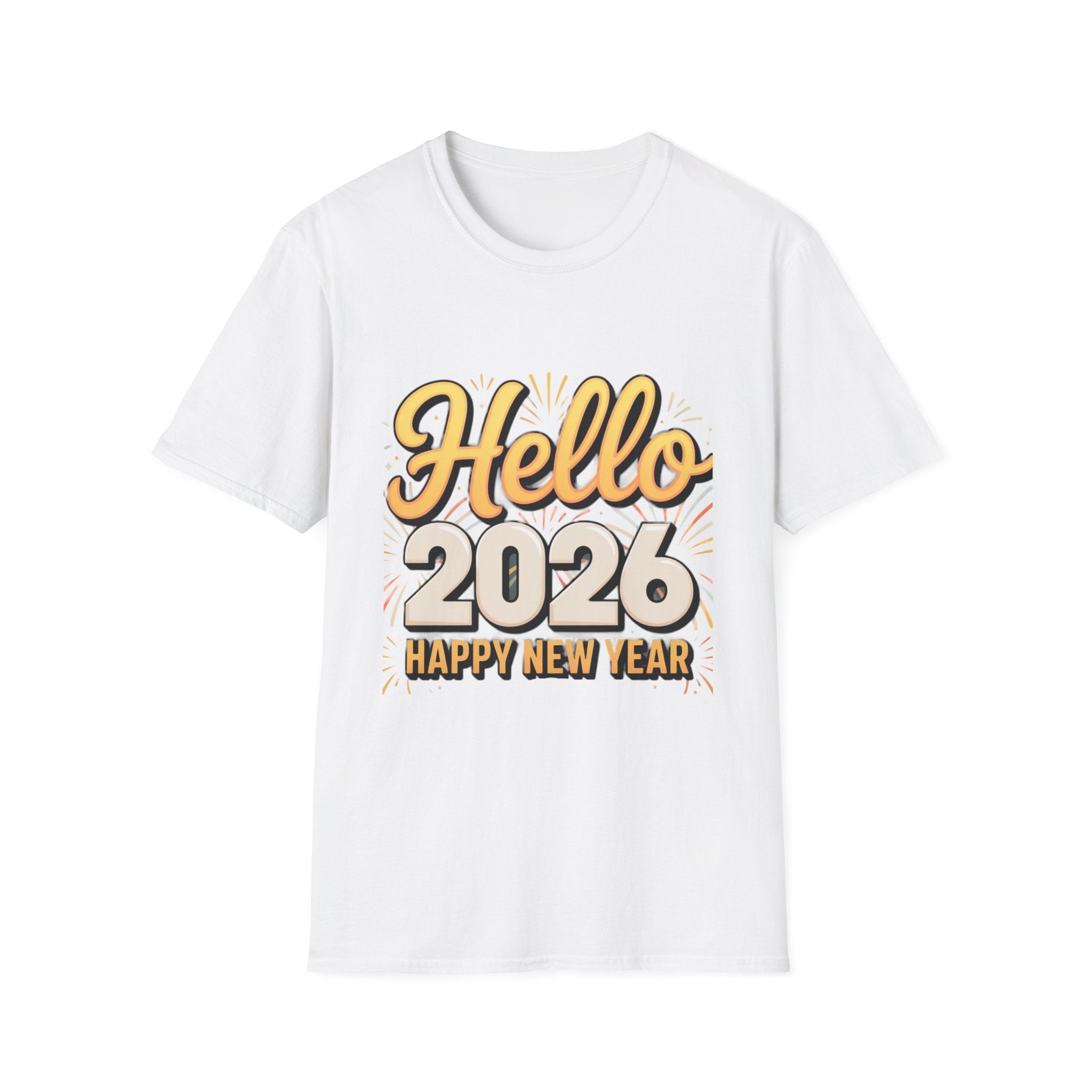 Hello 2026 Happy New Year T-Shirt