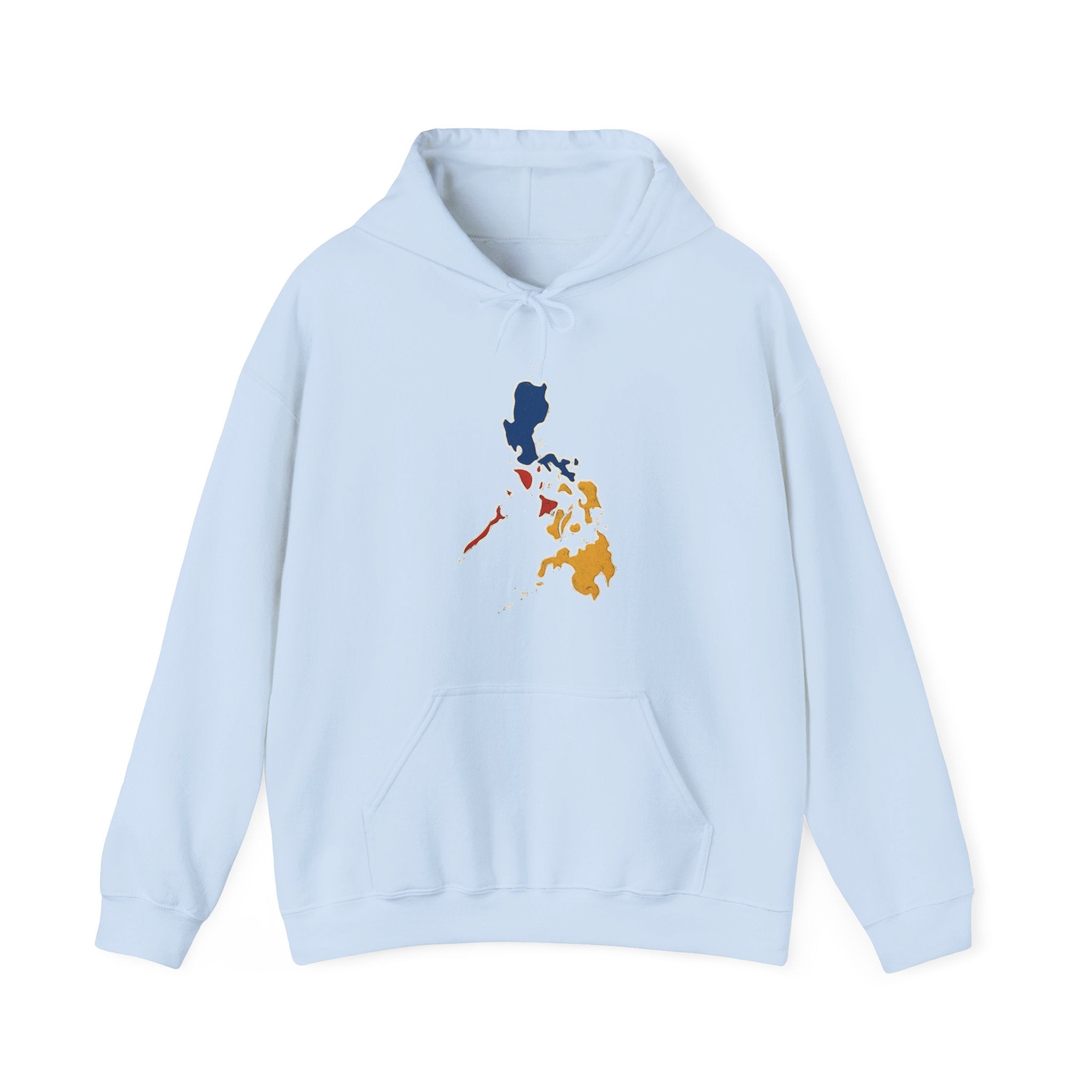 Philippines Map & Heraldic Eagle Hoodie — Filipino Pride Pullover